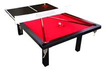 Comprar Mesa De Pool Profesional + Accesorios Pool + Tapa Ping Pong