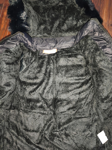 Campera Puffer Mujer Con Peluche