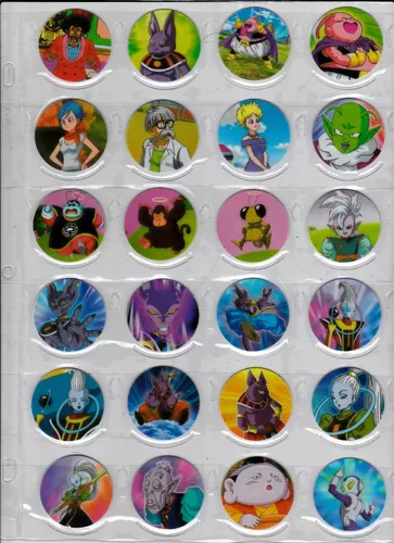 Colección Completa De Tazos Dragon Ball Super Taps Navarrete
