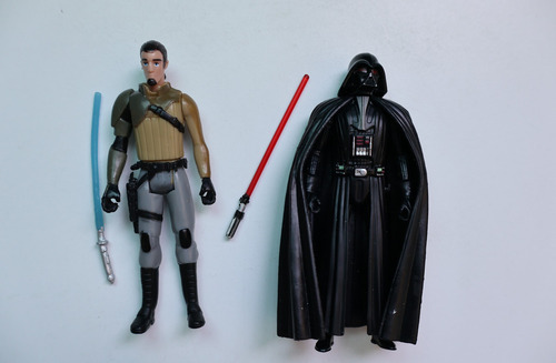 Lote Star Wars Rebels Darth Vader Y Kanan Jarrus (Usado)