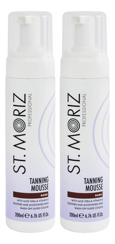 St Moriz Mousse Autobronceador Instantáneo En Tono Oscuro - 