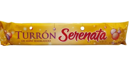 Turron Serenata Semiblando 280g X12un- Full7x24
