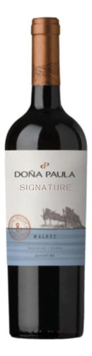 Vinho Argentino Tinto Malbec Doña Paula Garrafa 750ml