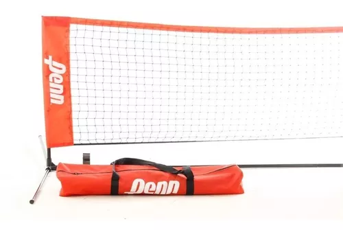 Red Penn Mini 6 Metros Play & Stay Tennis Portatil