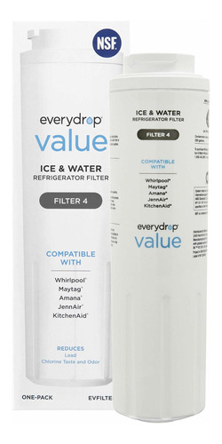Everydrop Value By Whirlpool Ice And Water Refrigerator Filt