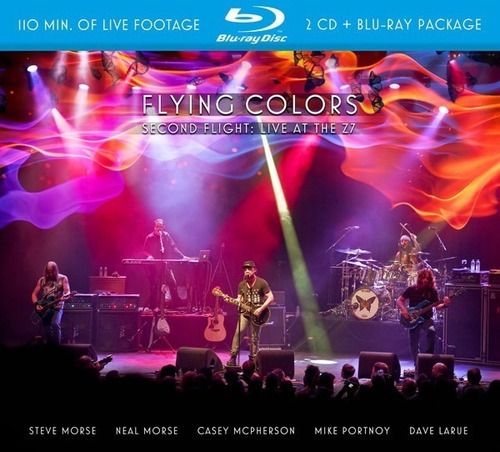 Flying Colors Second Flight Live At The Z7 Box Set 2cd + Br