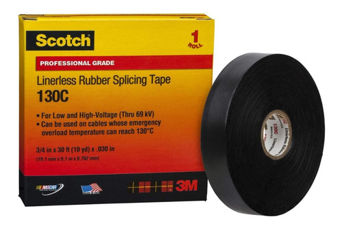 3m Sctoch 130c Linerless Rubber Splicing Tape Soporta 69kv