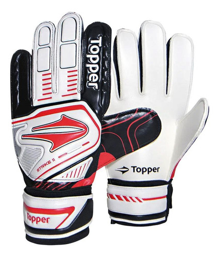 Topper Guantes - Luva Strike Bco Ngo