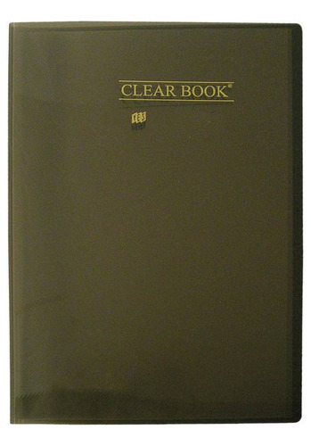Pasta Catálogo 10 Folhas A4 Clearbook Transparente Fume