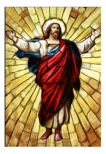 C Pintura Diamante 5d Diy 60x40 Cm - Jesus Q