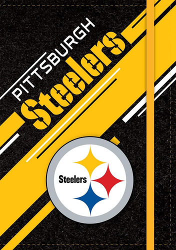 Turner Sports Pittsburgh Steelers 8133008 - Diario Con Tapa 