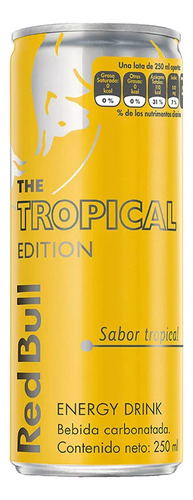 Red Bull Energy Drink Tropical Edition 2