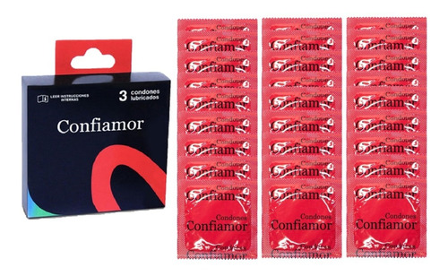 Condones Confiamor X 30 Und - Unidad a $809