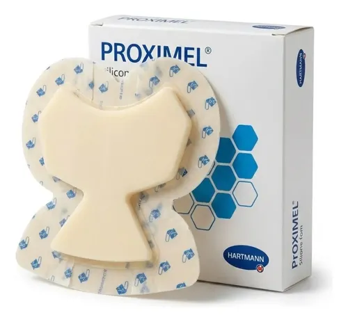 Curativo Espuma De Silicone Calcâneo 25,4x23,9cm Proximel