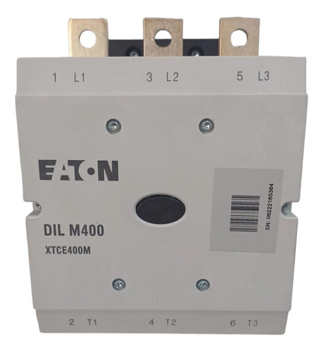 Contator Eaton Dil M400 Xtce400m22a 450a Bobina 110-250v