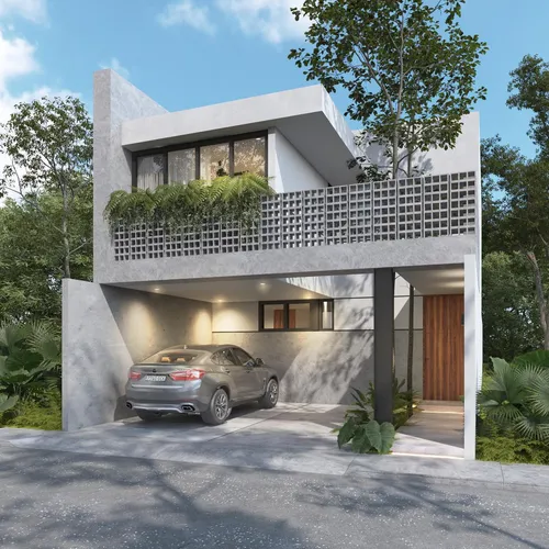 Casa En Venta Merida, Villa Aura Cholul, A 2 Meses.