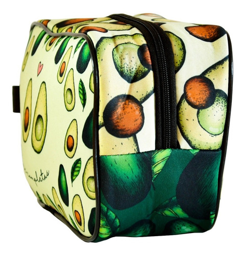 Imagen 7 de 7 de Kit Matero Neceser Palta Diseño Yerba Azucar Mate Madera