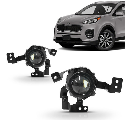 Par Farol Milha Sportage Lx 2017 2018 2019