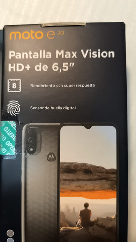 Motorola E20 Como Nuevo Gris (Usado)