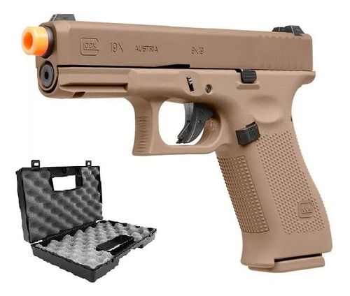 Airsoft Pistola Gbb Umarex Glock 19x Licenciada Nova!