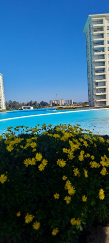 Precioso Dpto Condominio Laguna Bahia-algarrobo.