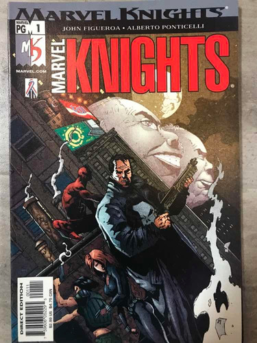 Comic Set - Marvel Knights - Mk #1 - 6. 2002. Punisher / Dd.