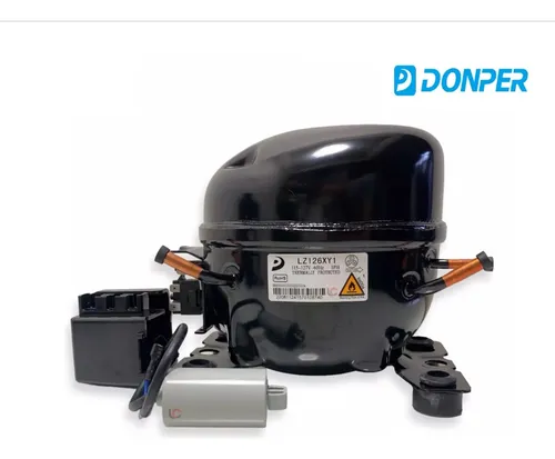 comprar Compresor  1\u002F2hp 1.314btu\u002Fh R-134a 110v 3 Tubos Lbp Domper