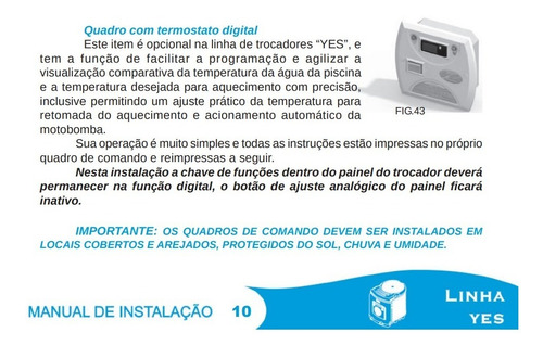 Trocador De Calor Sodramar Sd 180 Titanio + Comando Digital
