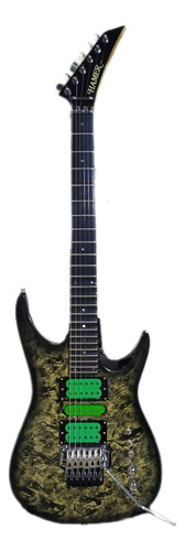 Guitarra Hamer S-50 Mogno Usa C/caps Dimarzio E Floyd Novos 