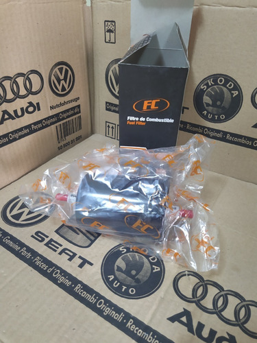 Imagen 3 de 3 de Filtro Gasolina Fc Vw Bora Gol Golf Audi A3 A4