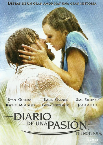 Diario De Una Pasión / Ryan Gosling Dvd Nuevo