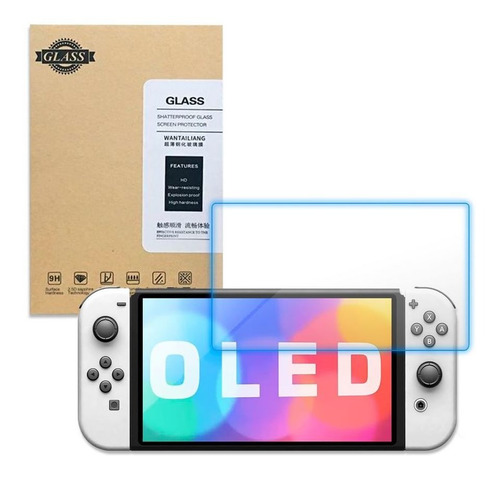 Lamina De Vidrio Nintendo Switch Oled - Bazar Gamer Chile.