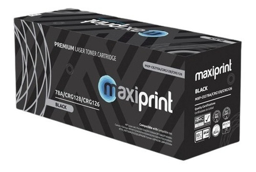 Toner Maxiprint Compat Con Hp+canon Mxp-ce278a/crg128/crg126