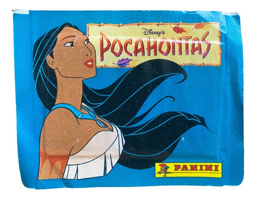 Sobre Pocahontas Disney Panini 100% Original Sellado