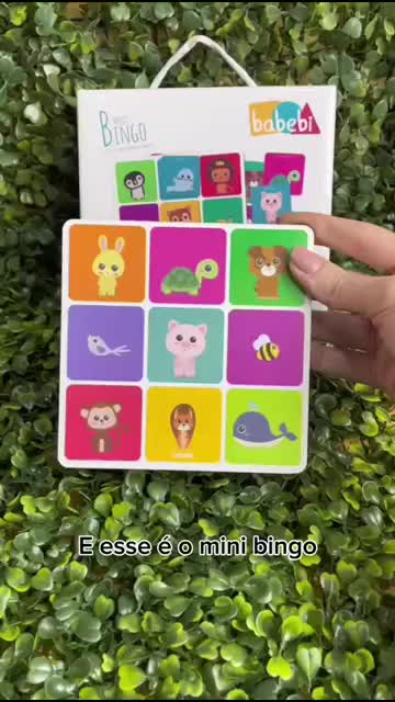 Mini Bingo - Coleção Joguinhos de Bolsa - Brinquedos Babebi