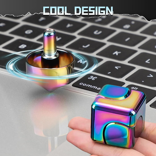 Fidget Spinner Cube, Juguetes Anti-estrés, Fidget Toys