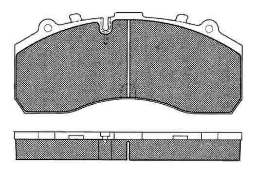 Pastilla De Freno Mercedes Benz --actros 1938 (camion) 98/ D