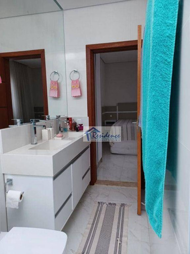 Imagem 6 de 23 de Casa Com 3 Dormitórios À Venda, 105 M² Por R$ 700.000,00 - Jardim Montreal Residence - Indaiatuba/sp - Ca0787