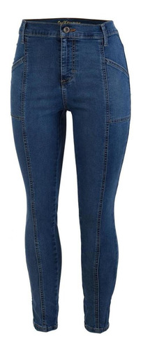 Jeans Casual Lee Skinny Cintura Alta De Mujer S41
