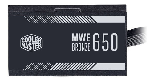 Imagen 9 de 10 de Fuente Pc Cooler Master Bronze Series Mpe-6501-acaab 650w Pc