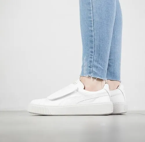 Puma basket platform blanche 2025