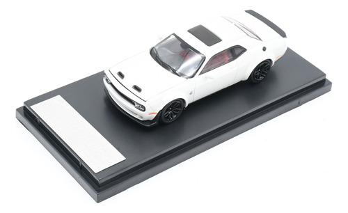 Auto Escala 1/64 Dodge Challenger Srt Hellcat Sthdcbn Blanco