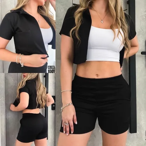 Shorts Casual Corto A La Moda Para Dama MercadoLibre