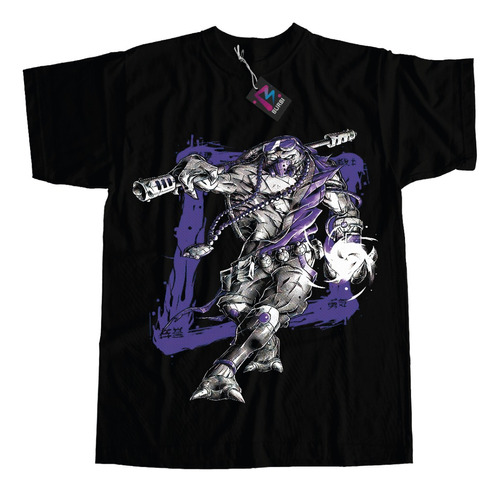 Remera Tortugas Ninja Violeta Dtf Calidad Premium