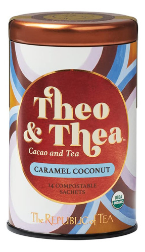 The Republic Of Tea - T Negro De Hoja Completa De Coco De Ca