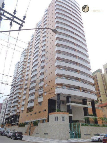 Apartamento Com 1 Dormitório À Venda, 67 M² Por R$ 402.000,00 - Canto Do Forte - Praia Grande/sp - Ap2012