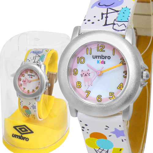 Relógio Infantil Umbro 1 Ano De Garantia Original Criança