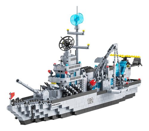 Guindaste (caixa De Cores) - Lego Battleship Compatível Com