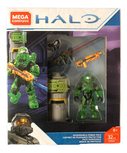 Halo Mega Construx Rovershield Power Pack Fmm83 32pz 32 (Usado)