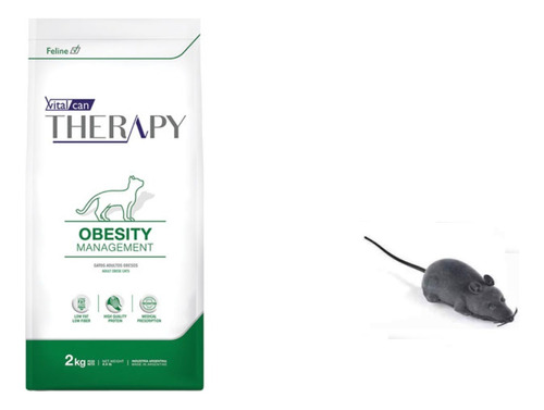 Therapy Feline Obesity Mgnt. 2 Kg Gato+raton Y Envio